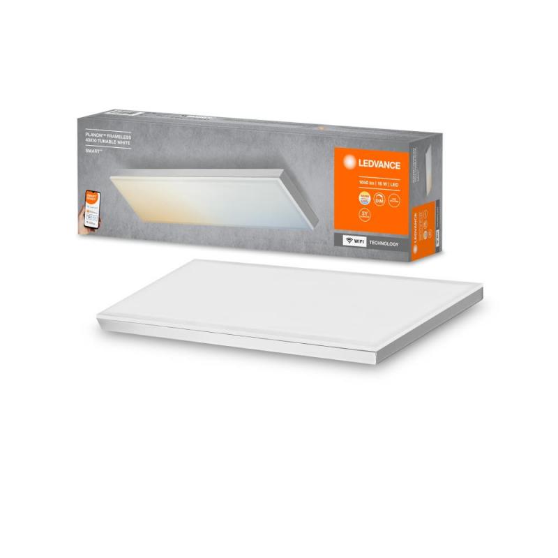 LEDVANCE LED SMART+ WiFi Planon Decken Panel weiss 40x10cm, App-& Sprachsteuerung